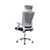 Executive Office Chair High-Back Mesh Swivel 360 Black And Grey