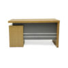 Executive Office Desk With Drawers- Color Light Brown 140cm