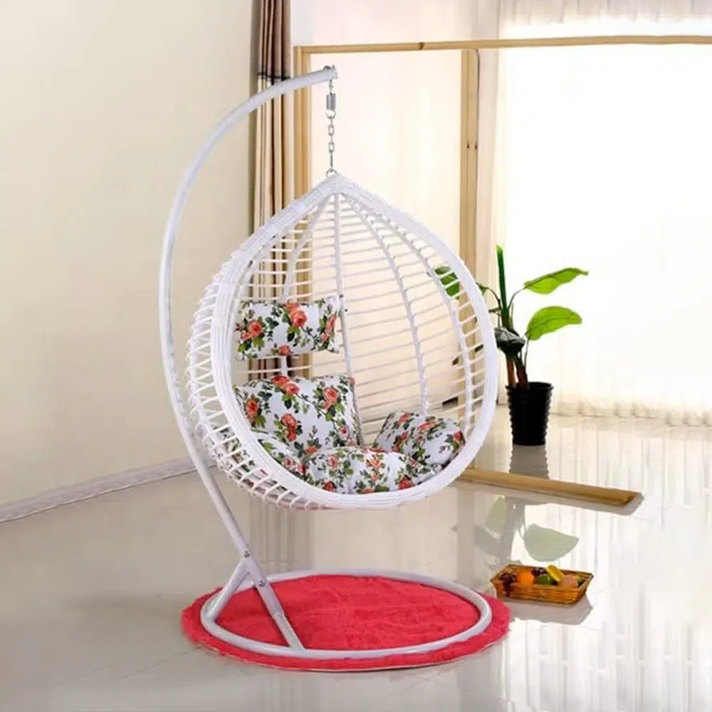 Riviera Hanging Swing Chair – Random Cushion