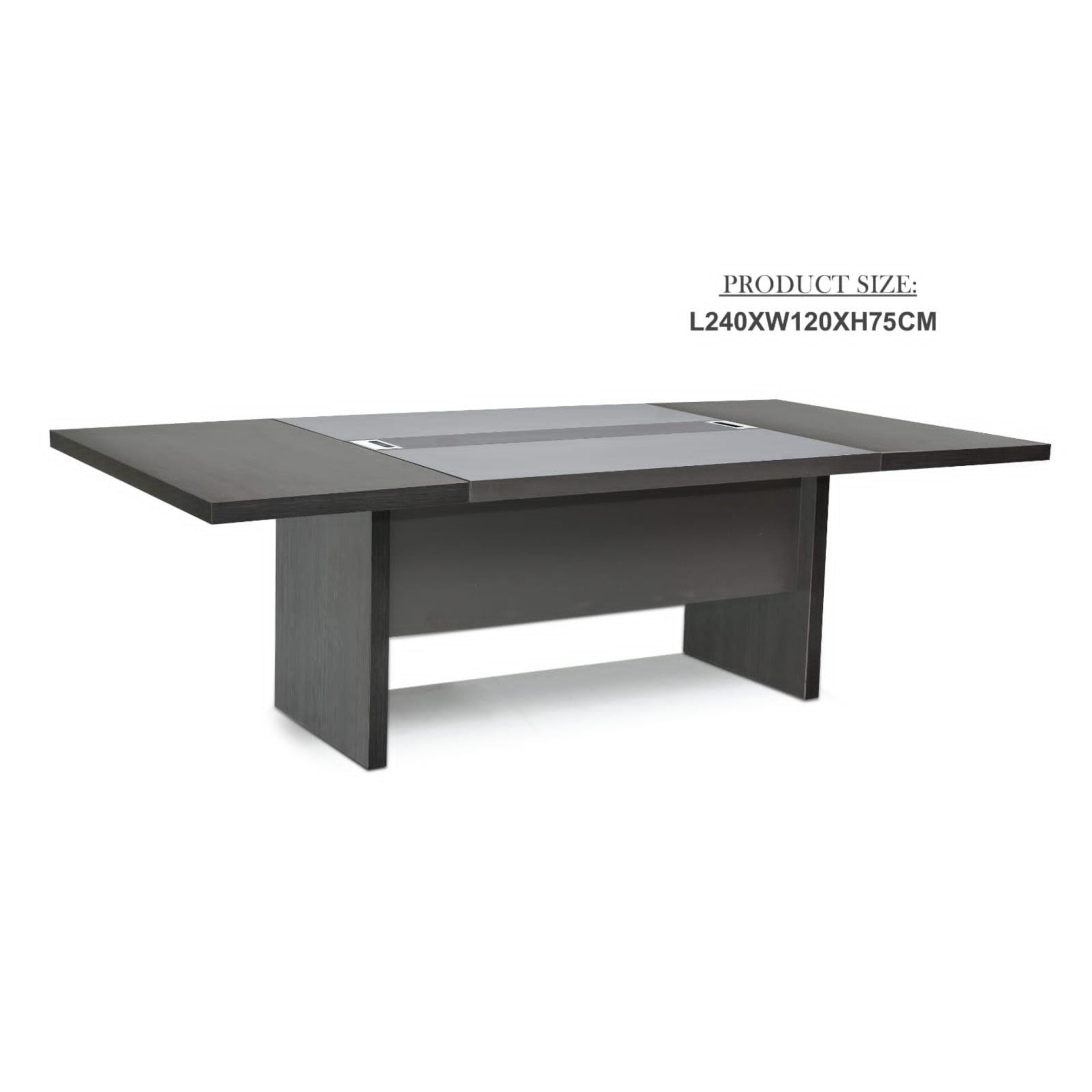Orchid Conference Table Marble 240cm Color (Coffee Grey)