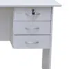 Infinity V2.0 Executive Office Desk White 140cm