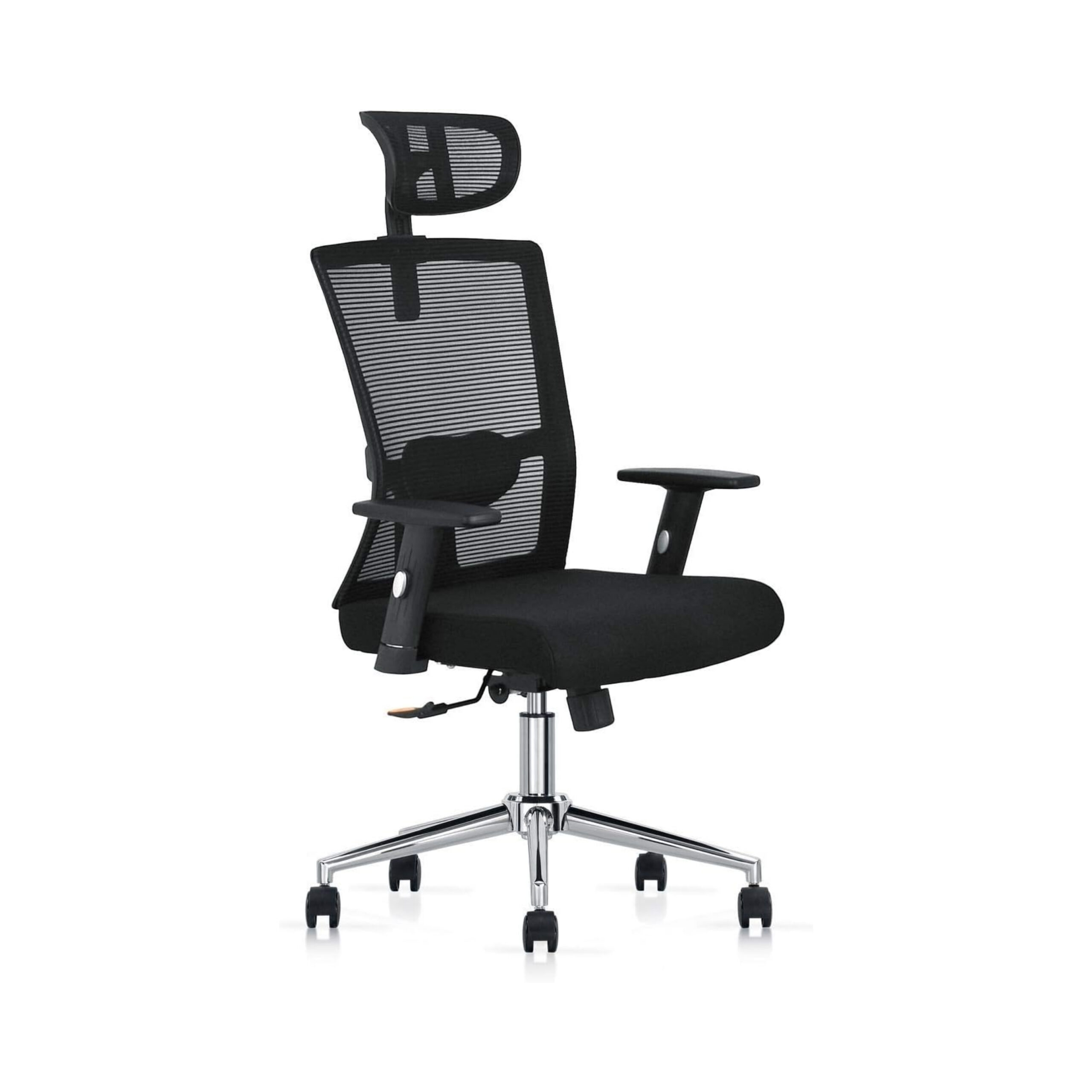 Tulip Mesh Office Chair Lumbar Support – Black