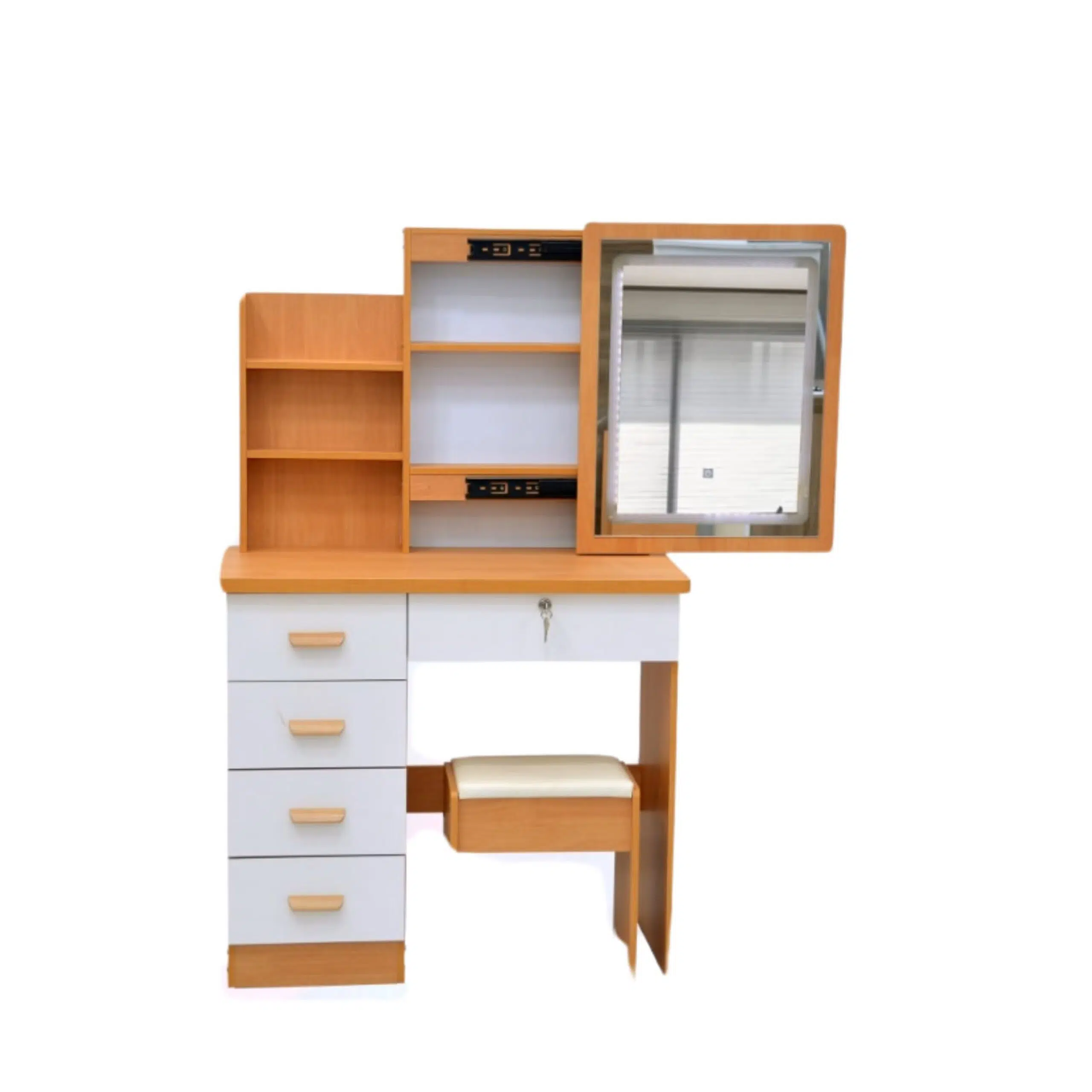 Makeup Vanity Desk  Dressing Table – Oak White