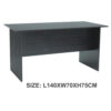 Infinity V2.0 Executive Office Desk Wenge 140cm