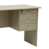 Infinity Executive Desk Sonama Oak 120cm