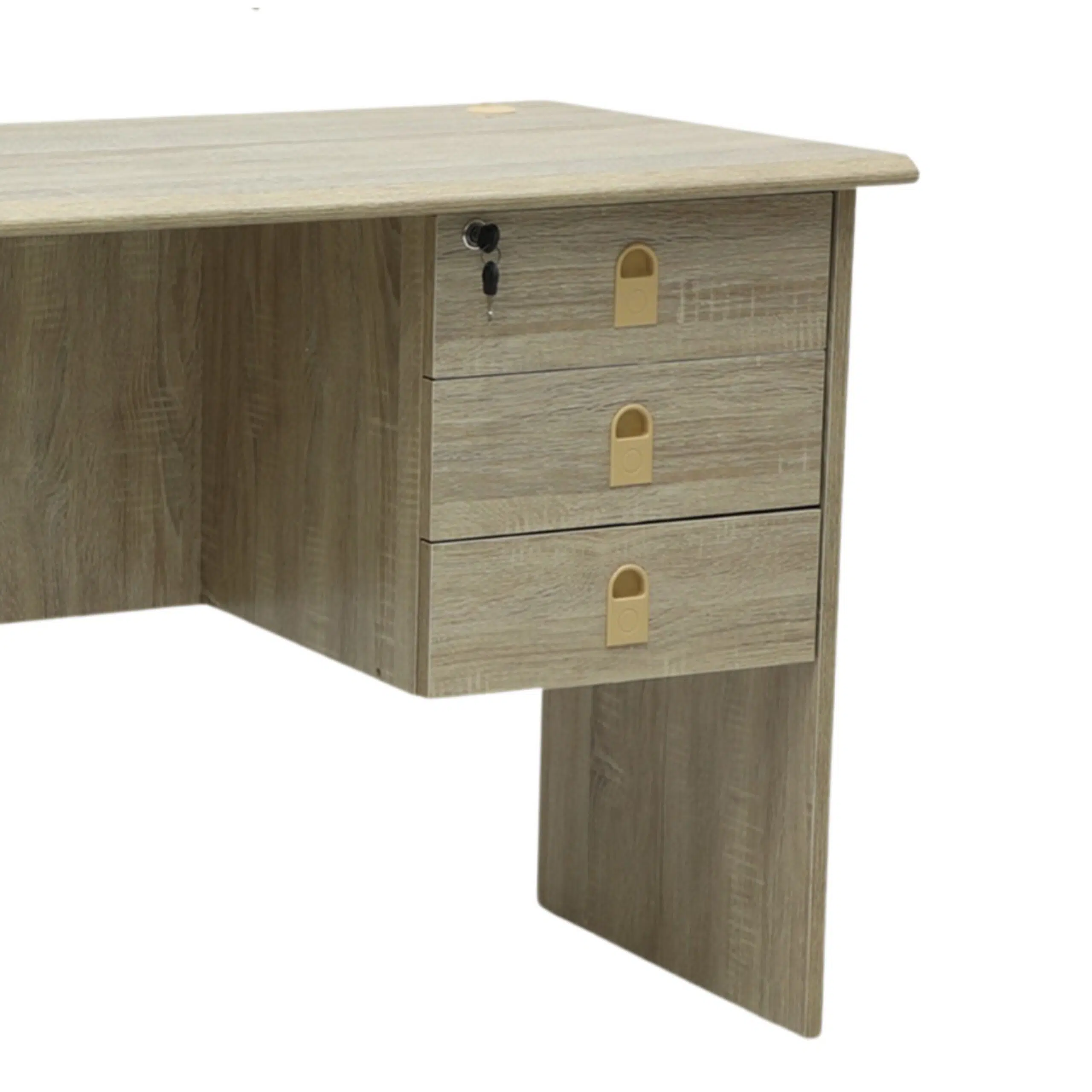 Infinity Executive Desk Sonama Oak 120cm