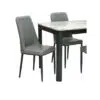 Vangsta 4 Seater Dining Table Set Color (Grey)