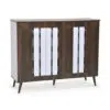 Wooden Shoe Rack, Free Standing Entryway Shoe Organizer – Columbia White