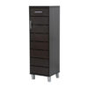 Modern Wooden Shoe Rack with Dustproof Cover