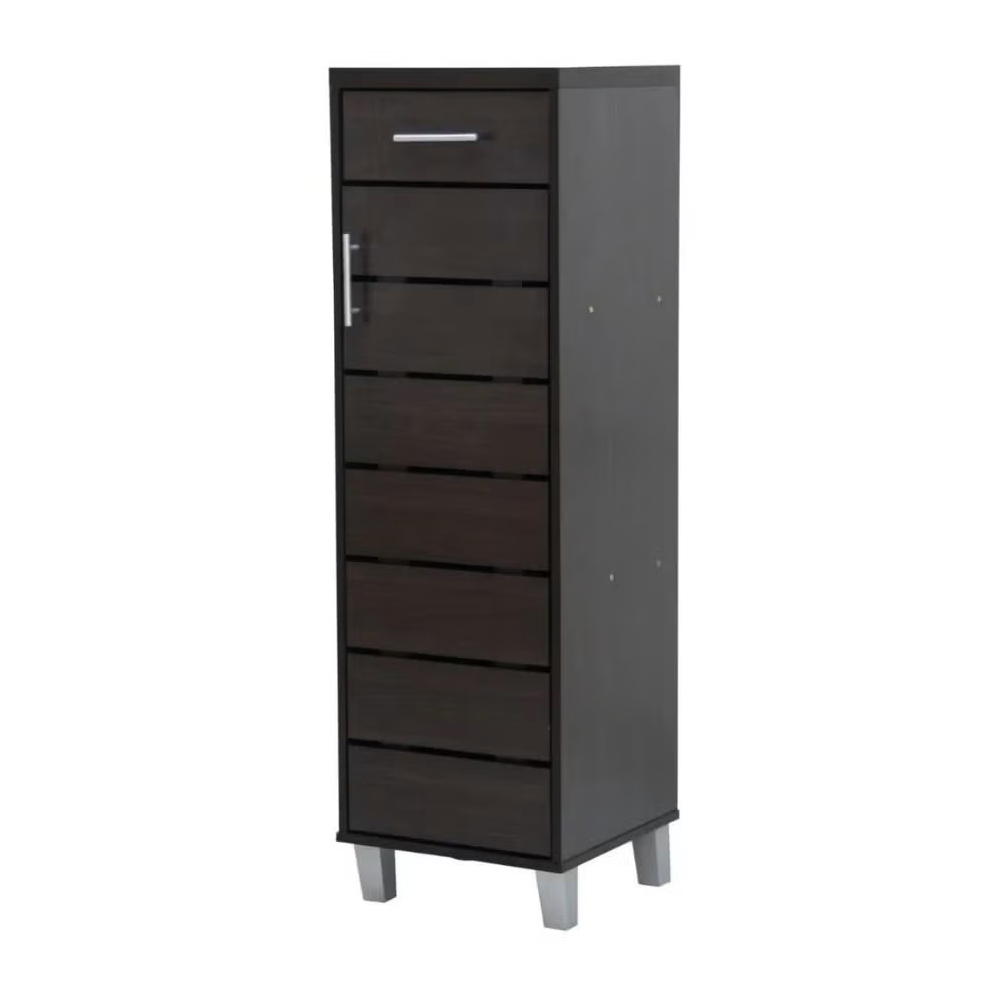 Modern Wooden Shoe Rack with Dustproof Cover