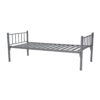 Single Metal Steel Bed – 90X190cm – Silver