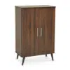Modern Wooden Shoe Rack Free Standing Entryway Shoe Organizer – Columbia