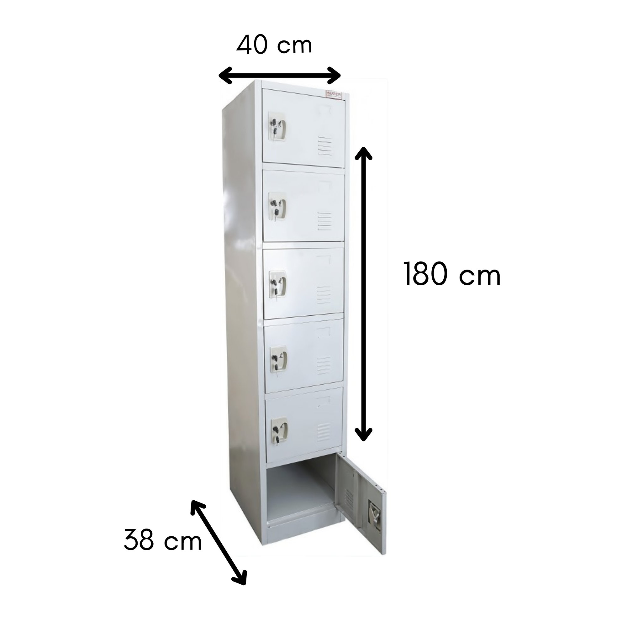 Benz Six Door Steel Locker