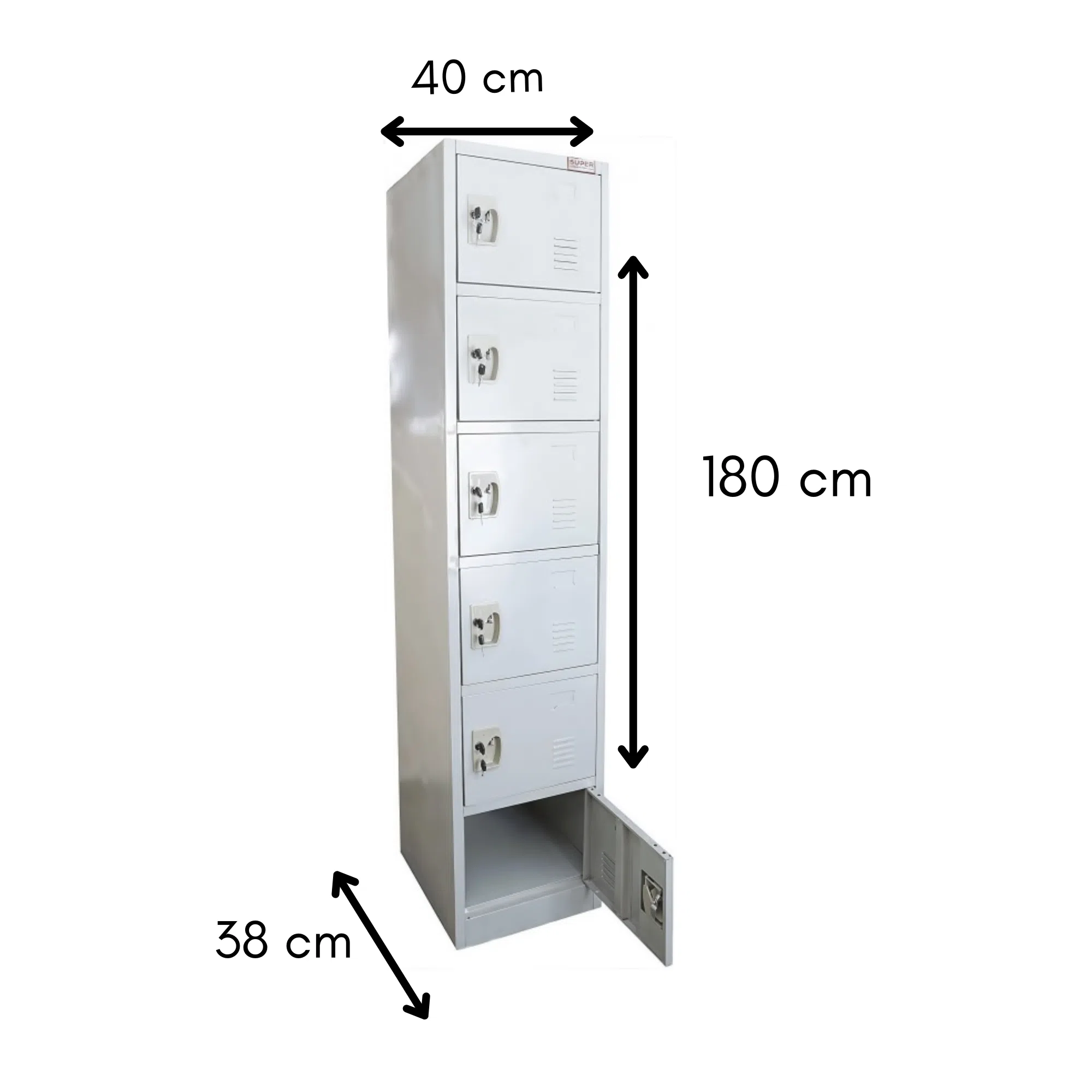 Benz Six Door Steel Locker
