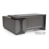 Iris Executive Office Desk With Drawers- Color Walnut Grey 160cm