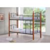 Wooden Steel Bunk Bed Double Decker Bunker Bed – KB98
