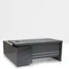 Executive Office Desk With Drawers-Coffee 160cm