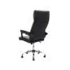 Ergonomic Fabric High Back Office Chair in Grey Color