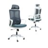 Ergonomic Mesh Office Desk Chair with Headrest,Handrest and Lumbar Support – Grey