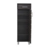Modern Wooden Shoe Rack with Dustproof Cover