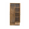 Best 2 Door Wooden Wardrobe Cabinet Cupboard Engineered – Golden Teak