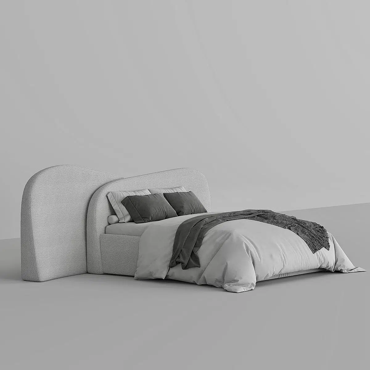 Avalon Boucle Bed
