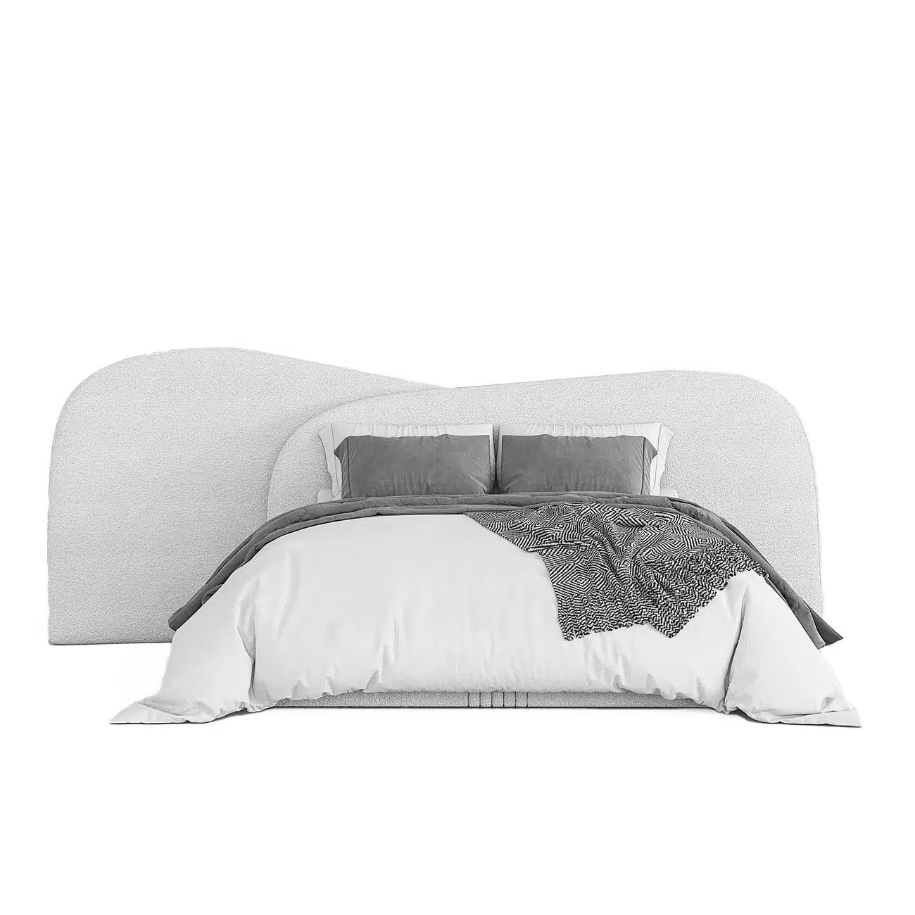 Avalon Boucle Bed