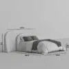 Avalon Boucle Bed