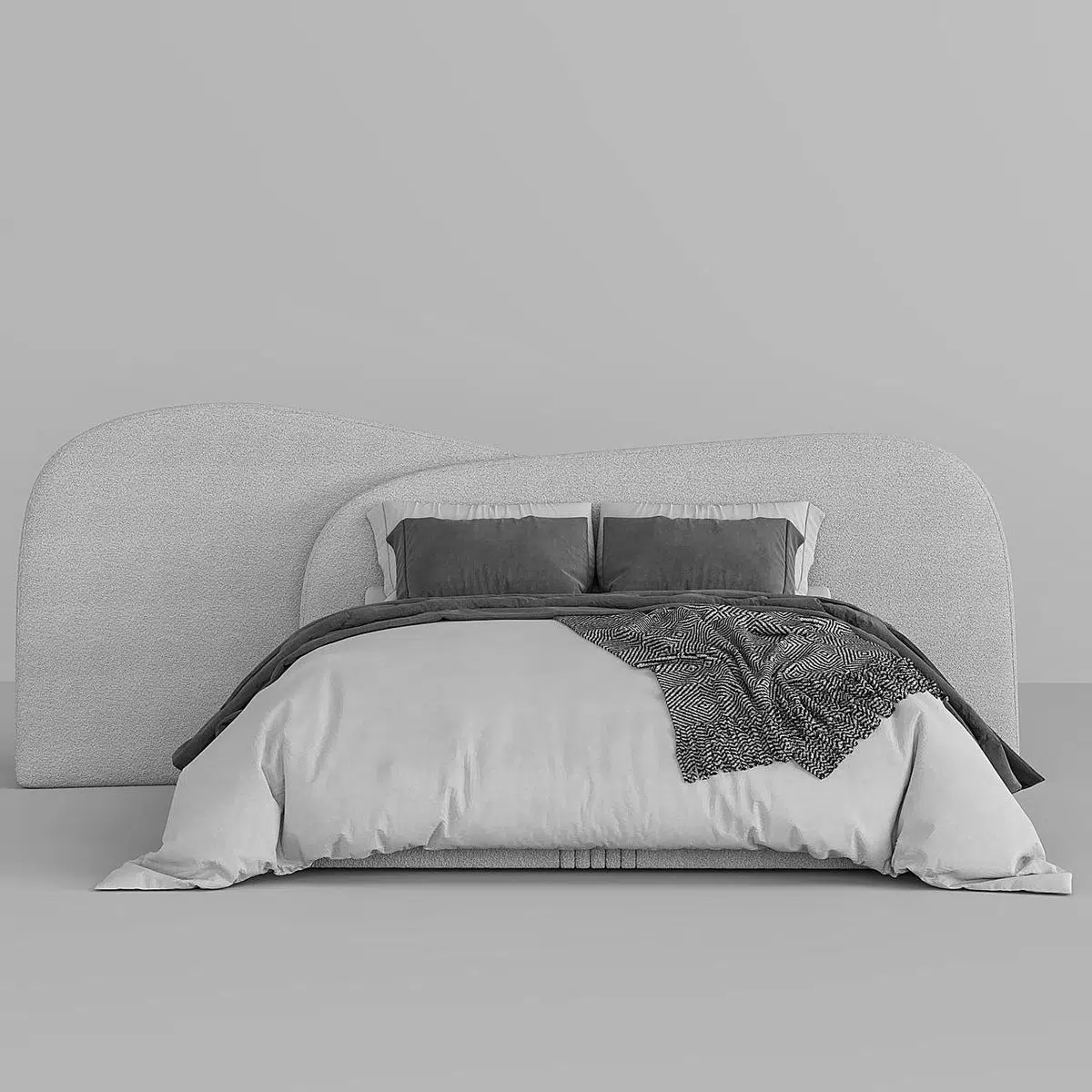 Avalon Boucle Bed
