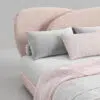 Logan Flower Boucle Bed