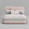 Logan Flower Boucle Bed