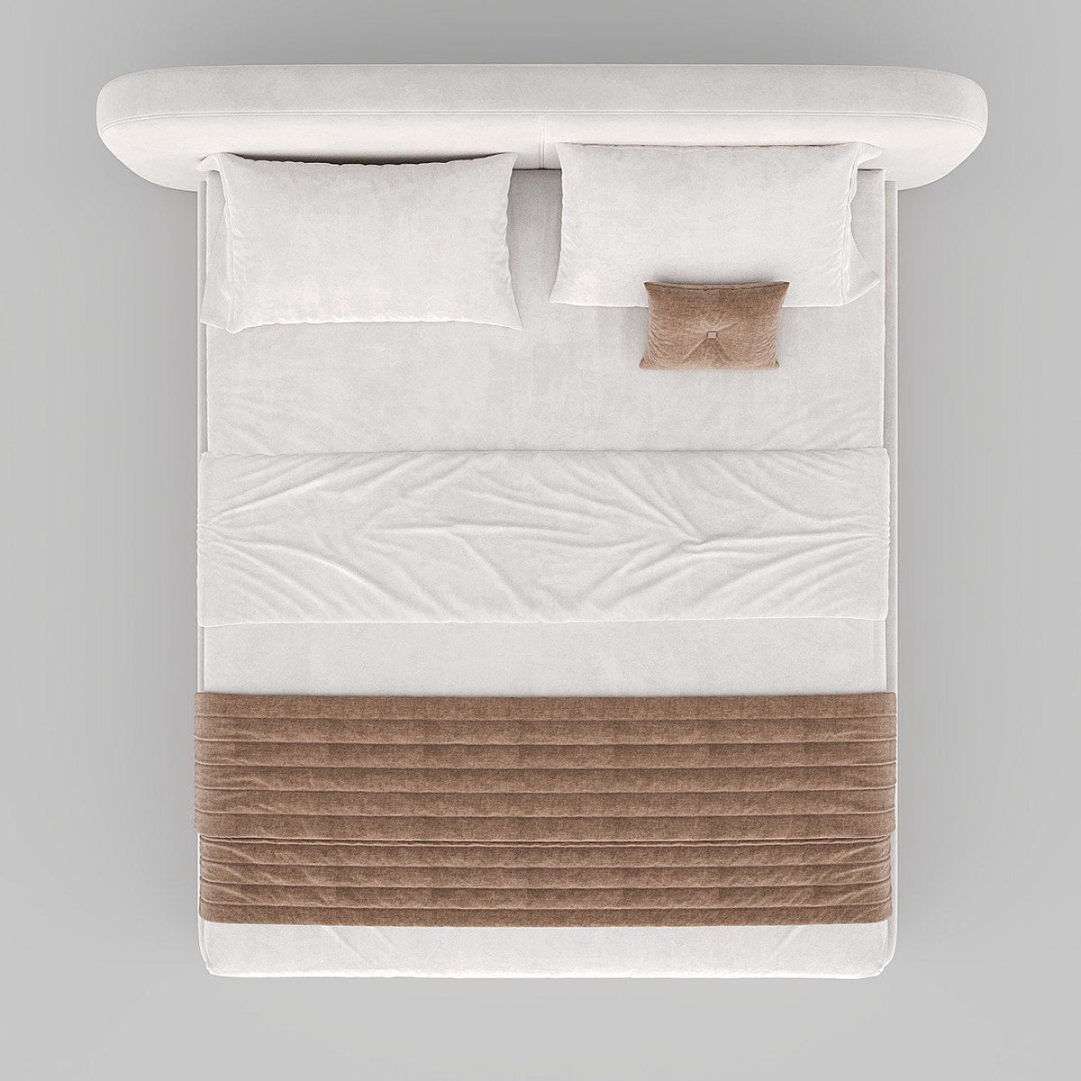 Nora Velvet Upholstered Bed