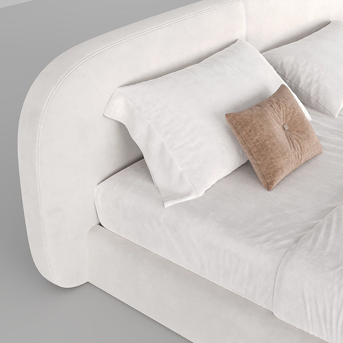 Nora Velvet Upholstered Bed