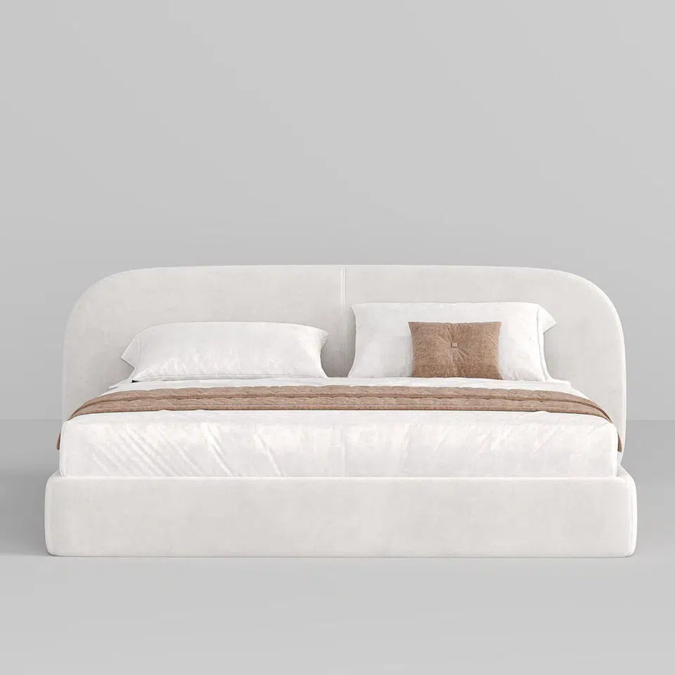 Nora Velvet Upholstered Bed