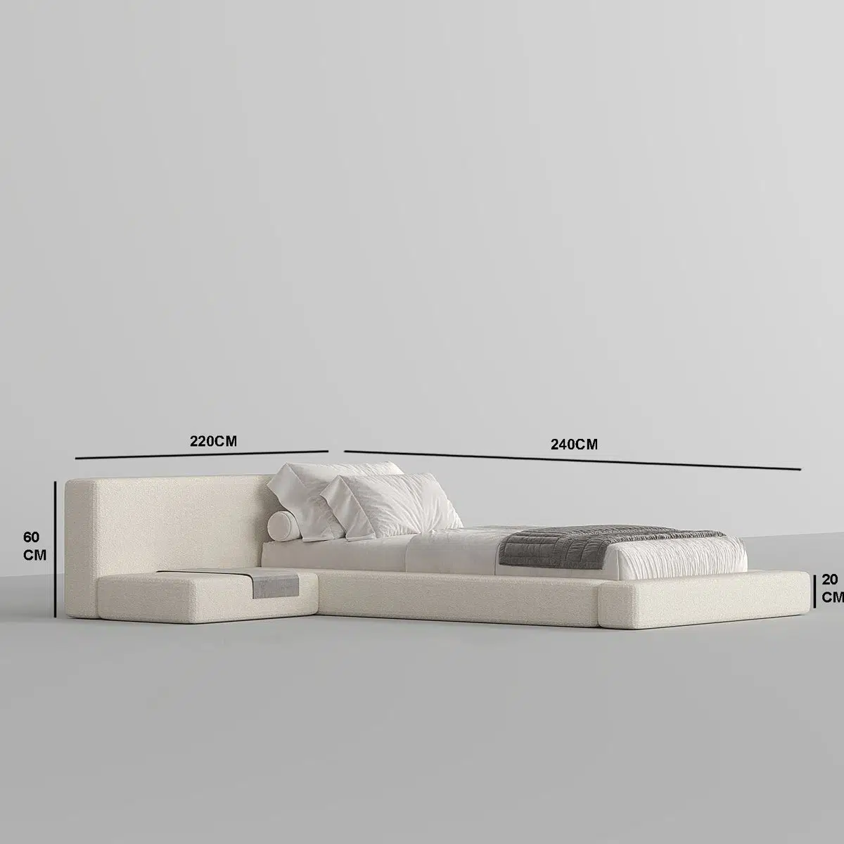 Scott Bed with Nightstand