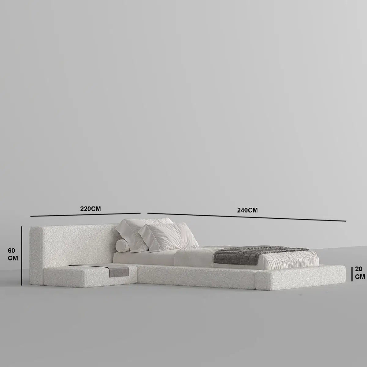 Scott Bed with Nightstand