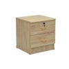 Bedside Table Storage Cabinet – Light And Oak