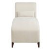 Bellagio 1 Seater Velvet Upholstery Chaise Lounge – 84×62 cm