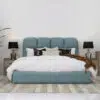 Merrick Velvet Upholstery Bed