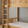 Heavy Duty Wooden Bunk Bed – Oak