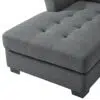 Sant 1 Seater Linen Chaise Lounge