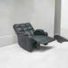Navi Rocker Recliner – BLACK Modern Design Executive Massager Sofa Recliner Leather with Moving and Rocking Sofa