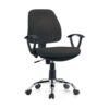 Ambra Mesh Executive Office Home Chair 360 Swivel Ergonomic Adjustable Height Lumbar Support BLACK – 52% OFF