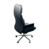 Shoreditch Boss Executive Office Chair Steel Structure, PU Leather 360 Swivel Black