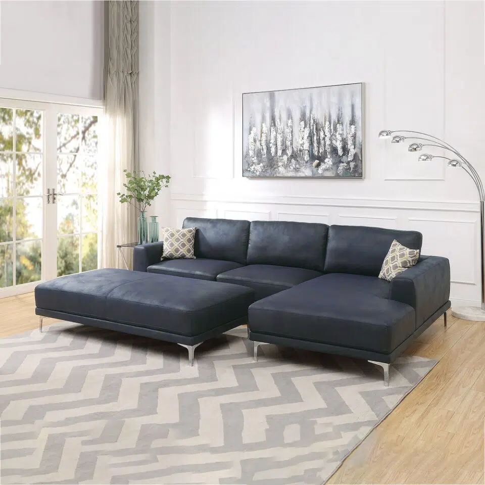 Laurent 3-Seater L-Shape Sofa Beds…