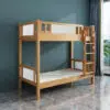 Apollo Wooden Bunk Bed – Light Oak/White