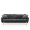 Nikolai 2-Seater Sofa Couch – Grey