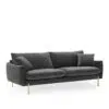 Nikolai 2-Seater Sofa Couch – Grey