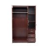 Karnak CASPIAN 3-Door Wardrobe with Drawers and Shelves