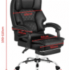 Karnak Executive Office Chair – PU Leather Diamond Pattern